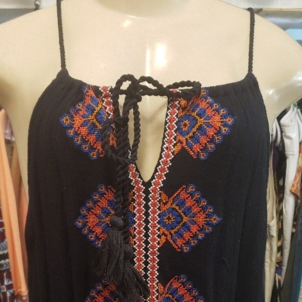 Magic Embroidered Maxi Dress